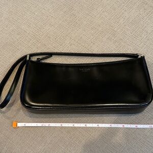 Kate Spade Black Leather Clutch